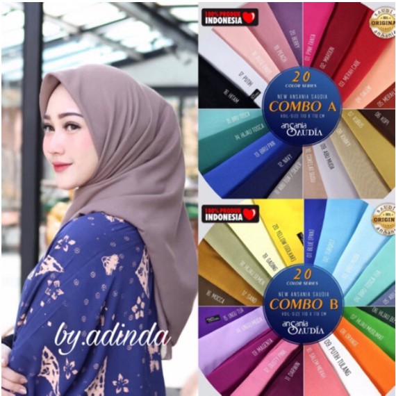 Jilbab Segiempat Saudia Ansania Part 1