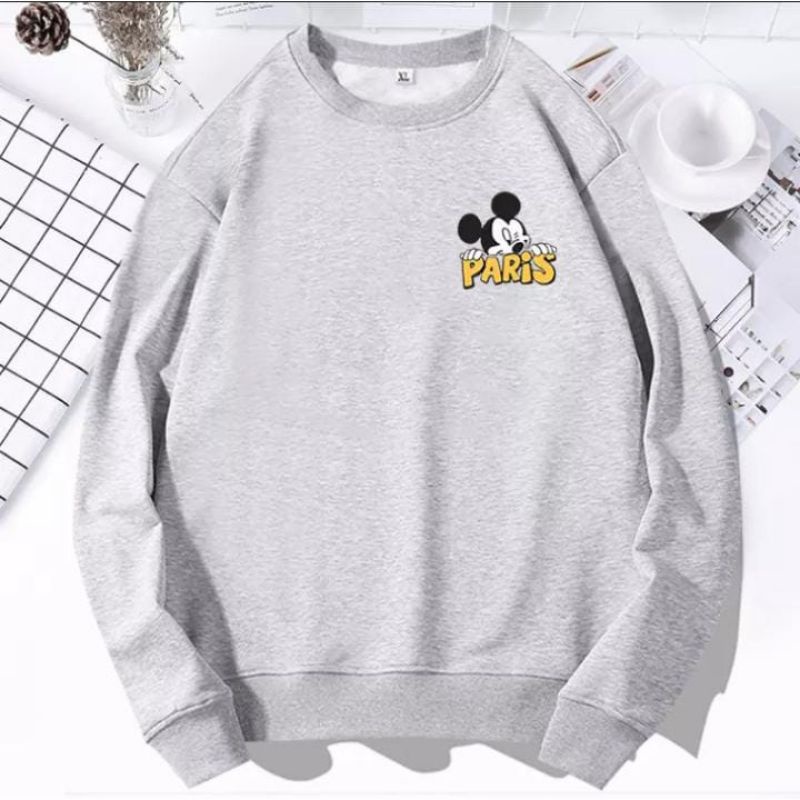 Baju MOUSEKEY PARIS-baju wanita dan pria lengan panjang model Terbaru -kaos Distro keren