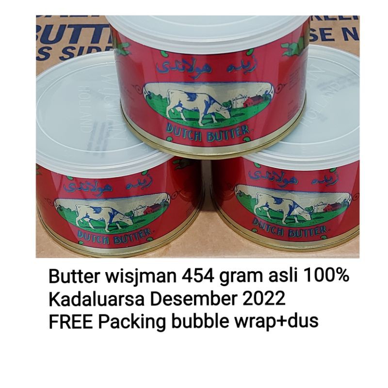 

Butter wisjman 454 gram/Mentega Wisman Wisjman/Butter Wisman/wisjman wisman/butter wisman asli