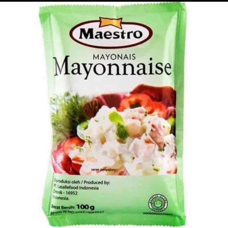 

Maestro Mayo Light Mayonnaise 100gr