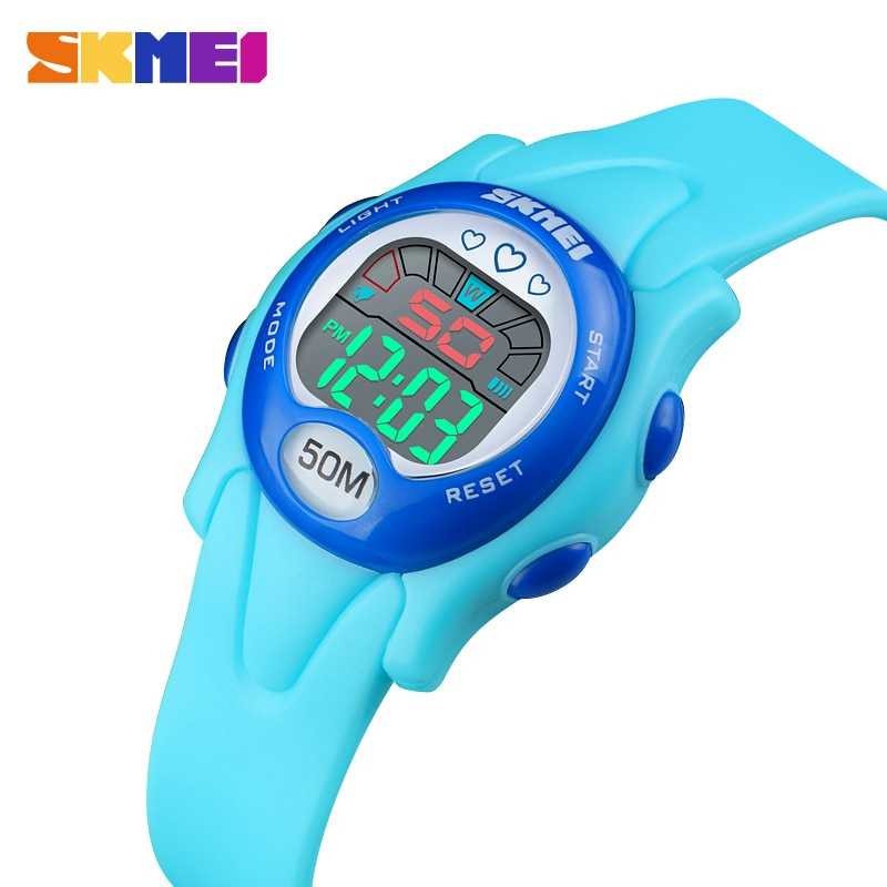 SKMEI Kids Jam Tangan Sporty Anak JT 142 Jamtangan Olahraga Digital Skmai Jam Keren Waterproof