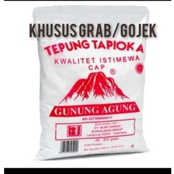 

tepung tapioka gunung agung 500gr dus isi 20 pc