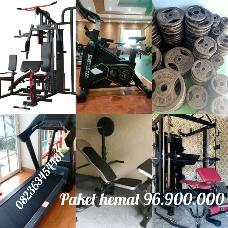PAKET HEMAT ALAT FITNESS