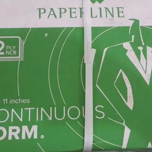 

KERTAS CONTINUOUS FORM PAPERLINE 2 PLY HVS UKURAN KWARTO A4 FULL SET XBV5615EA