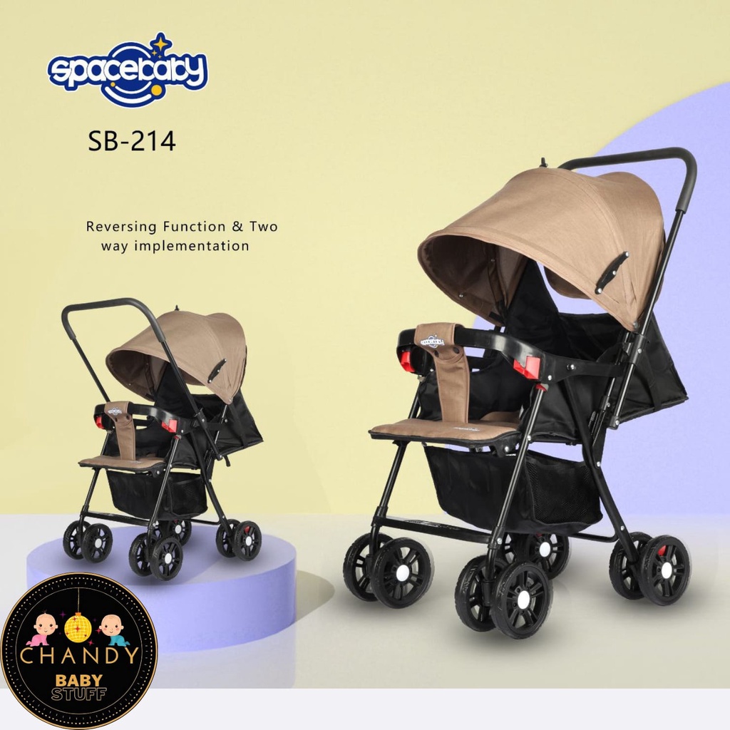 STROLLER BABY SB-214 (REVERSIBLE STIR) SPACEBABY