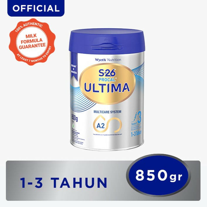 S-26 Procal Ultima 3 850 gr (Kaleng) Susu Formula