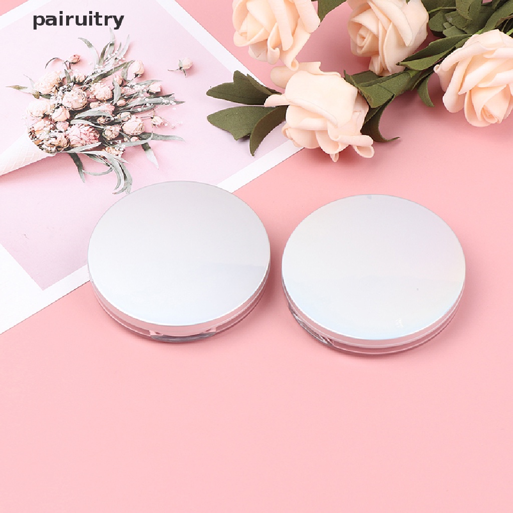 Prt 1pc Botol Kontainer Kosong Portable Dengan Spons Puff Untuk Kosmetik