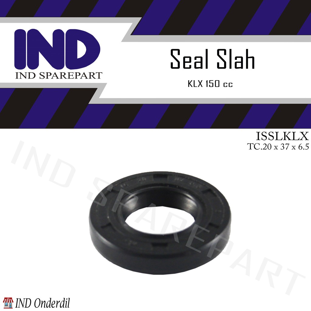 Seal/Sil Slah/Slahan/Selah/Selahan Engkol Kick/Kik Starter/Stater KLX 150 Cc 20x37x6.5