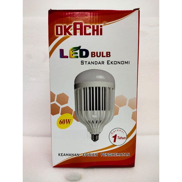 Lampu LED Bulb OKACHI 60 Watt