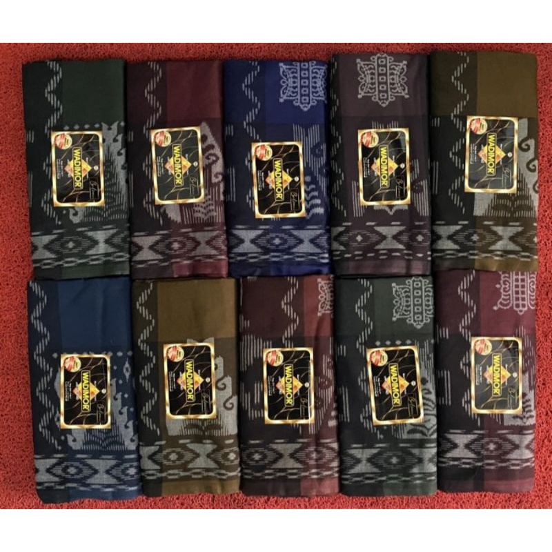 sarung Wadimor motif balimoon pintu aceh