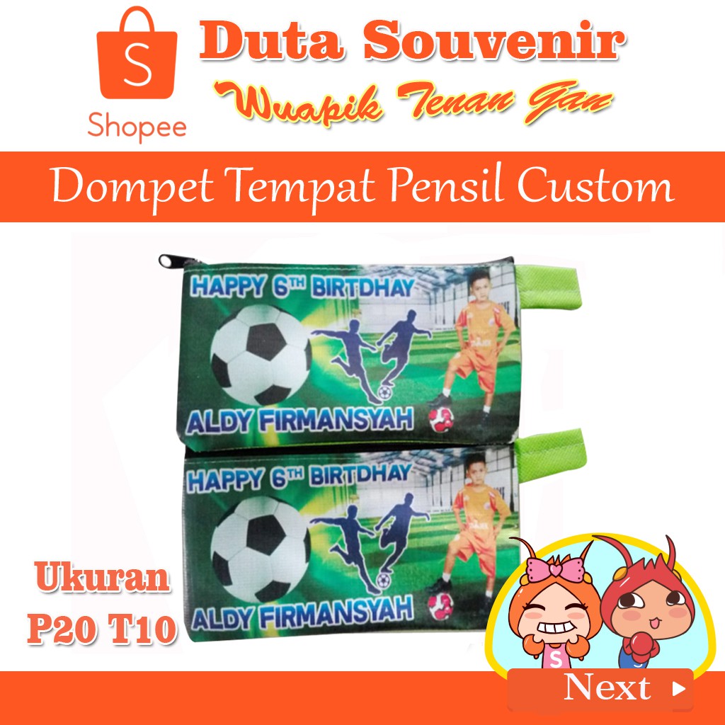 

Duta Souvenir Tempat Pensil/Dompet Costum Desain