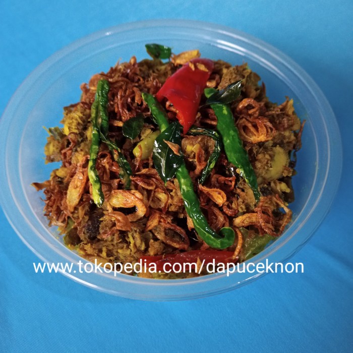 

Tongkol Keumamah / Ikan Tongkol Suwir Khas Aceh