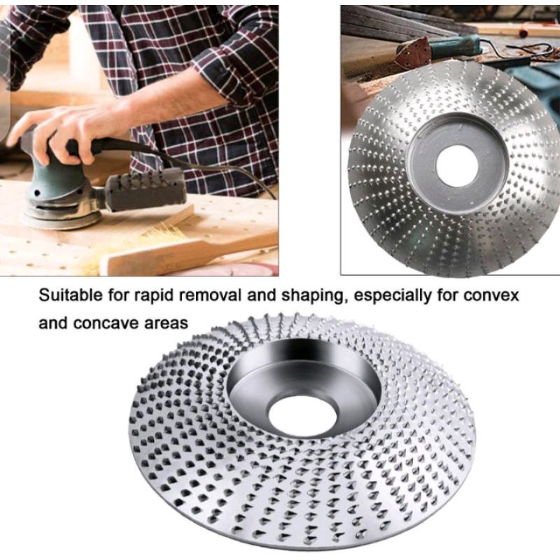 mata gerinda serut parut silver