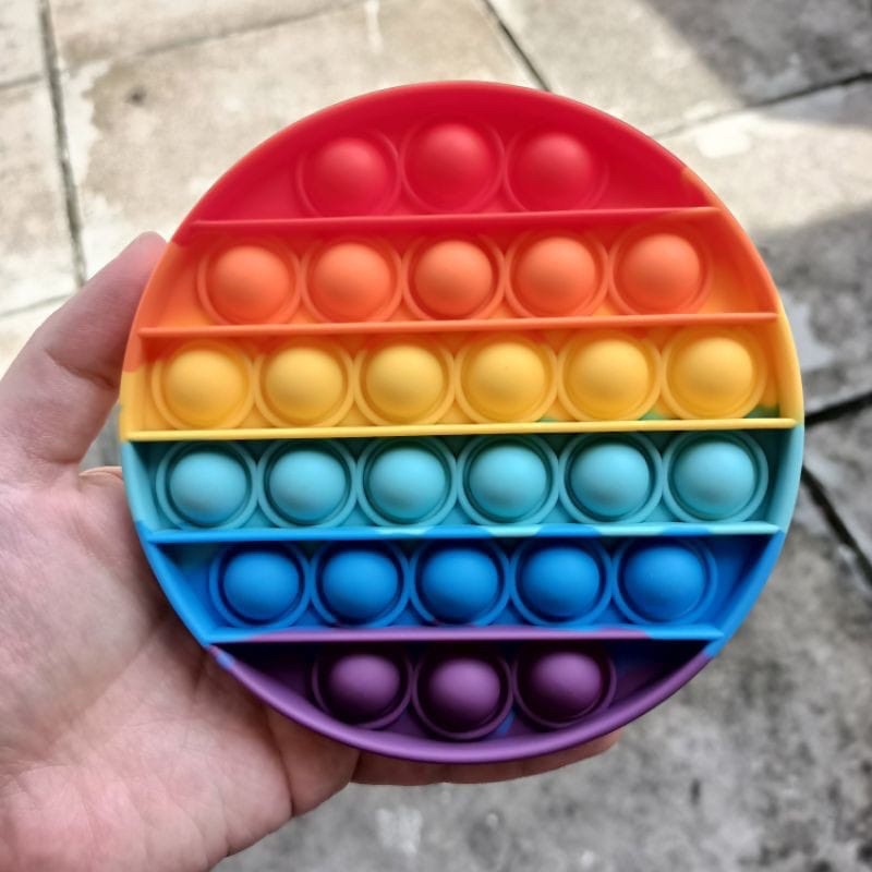 (FREE KELERENG) POP IT RAINBOW MURAH POP IT RAINBOW-6