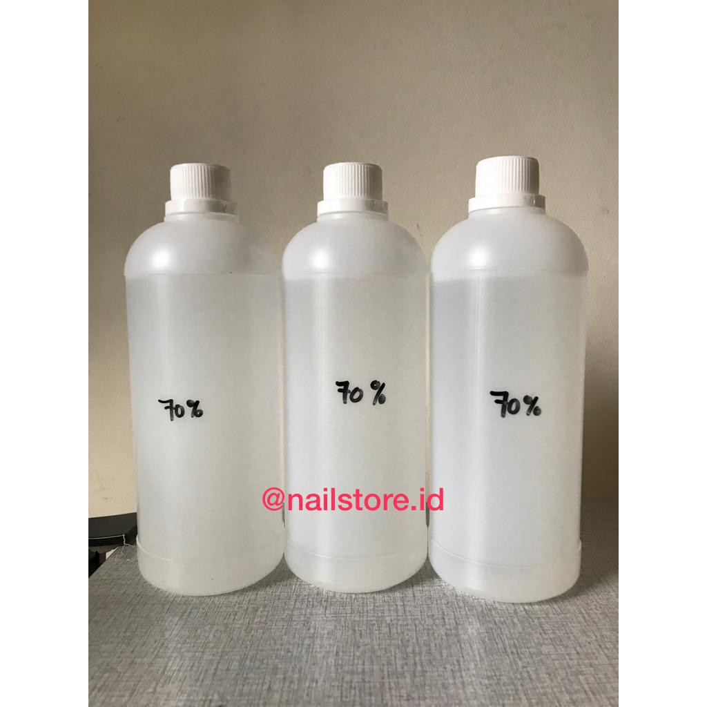 Alkohol 70% 1liter sterilyzer sterilizer antiseptik alkohol 70% 1000ml pure alkohol 70% 1liter