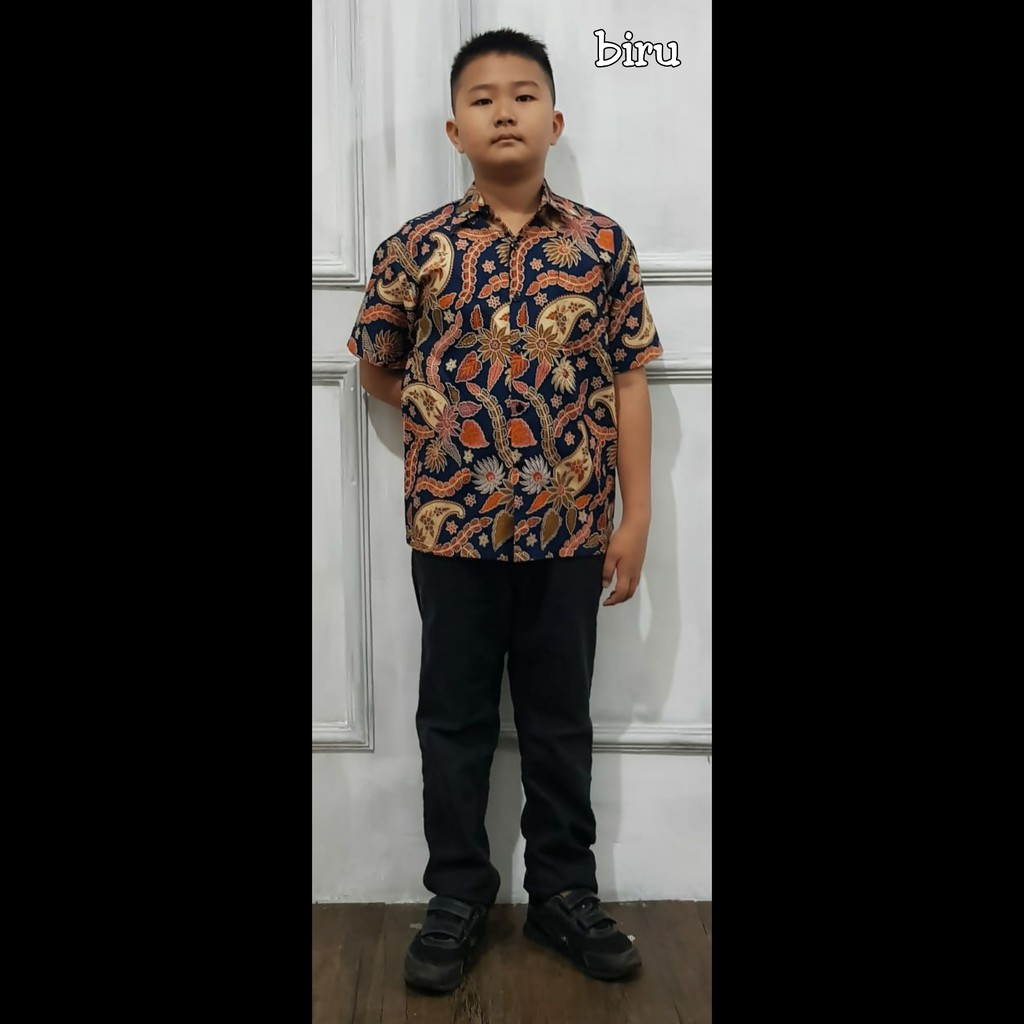 BATIK COUPLE KELUARGA DAN ANAK TERBARU MURAH KEKINIAN SERAGAM JUMBO SARIMBIT LAVANIA BRUKAT BIRU