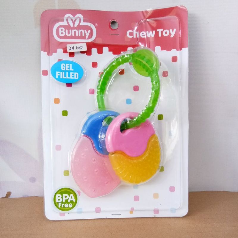 LUSTY BUNNY CHEW TOY GEL FILLED ADT-0001 3+M