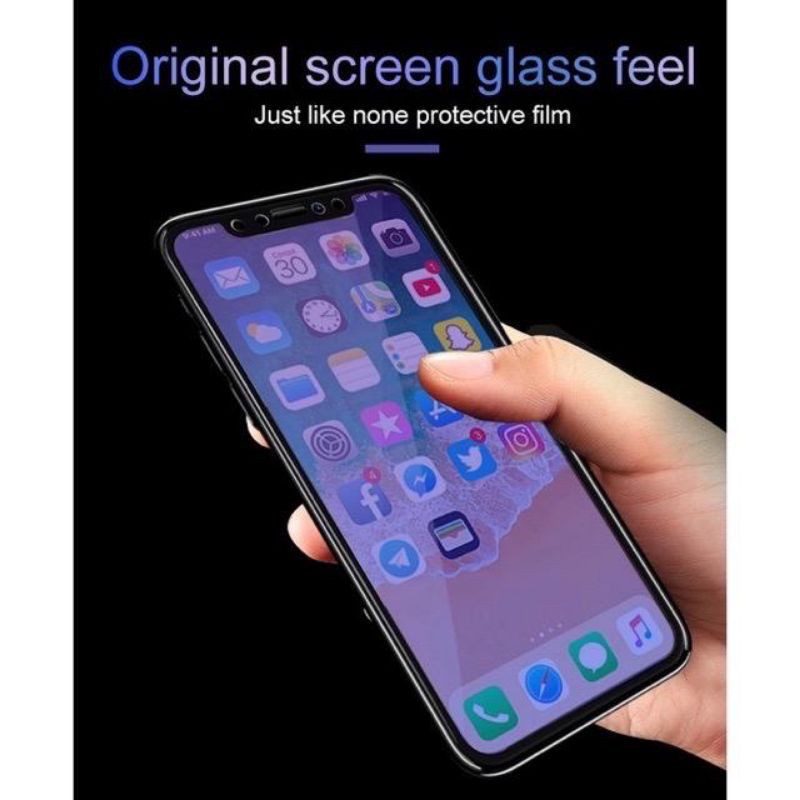 SAMSUNG A12 A13 M12 M02 A5 2017 A6 A6+ A8 A8+ PLUS A8 A9 STAR A9 2018 A520 4G 5G Tempered Glass Anti Blue Light Radiasi Full 10D Full Cover