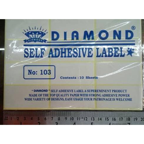 

HOT SALE|BEST SALLER Label 103 Sticker Undangan (120 label/pack) 3 x 6,4 cm