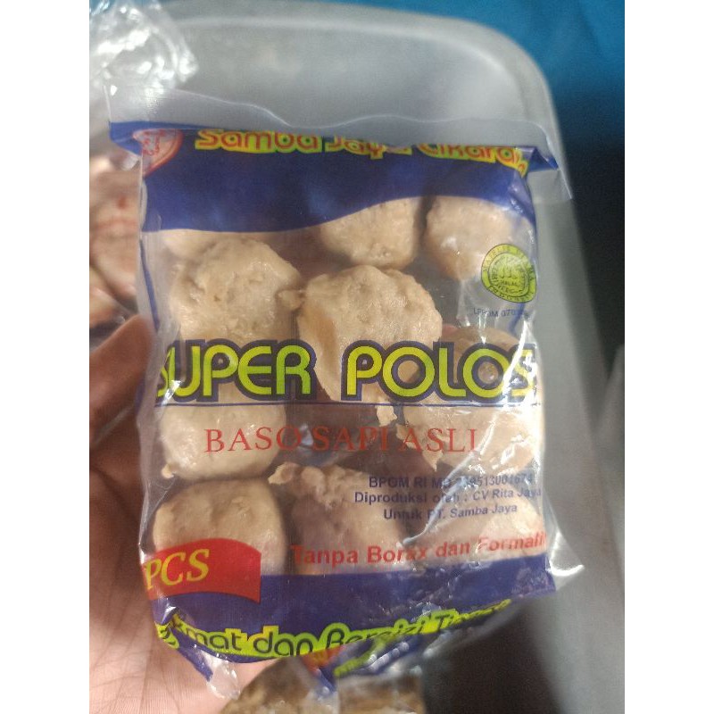 

Baso Sapi Super Polos Samba 10 pcs