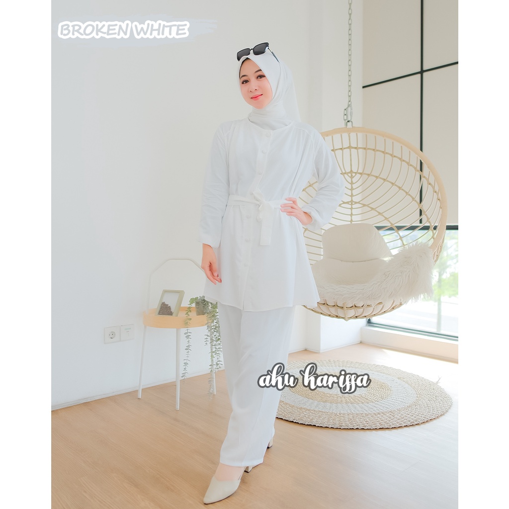 Cindia One Set Aku Karissa - Setcel Polos - Pakaian Set Wanita Terbaru