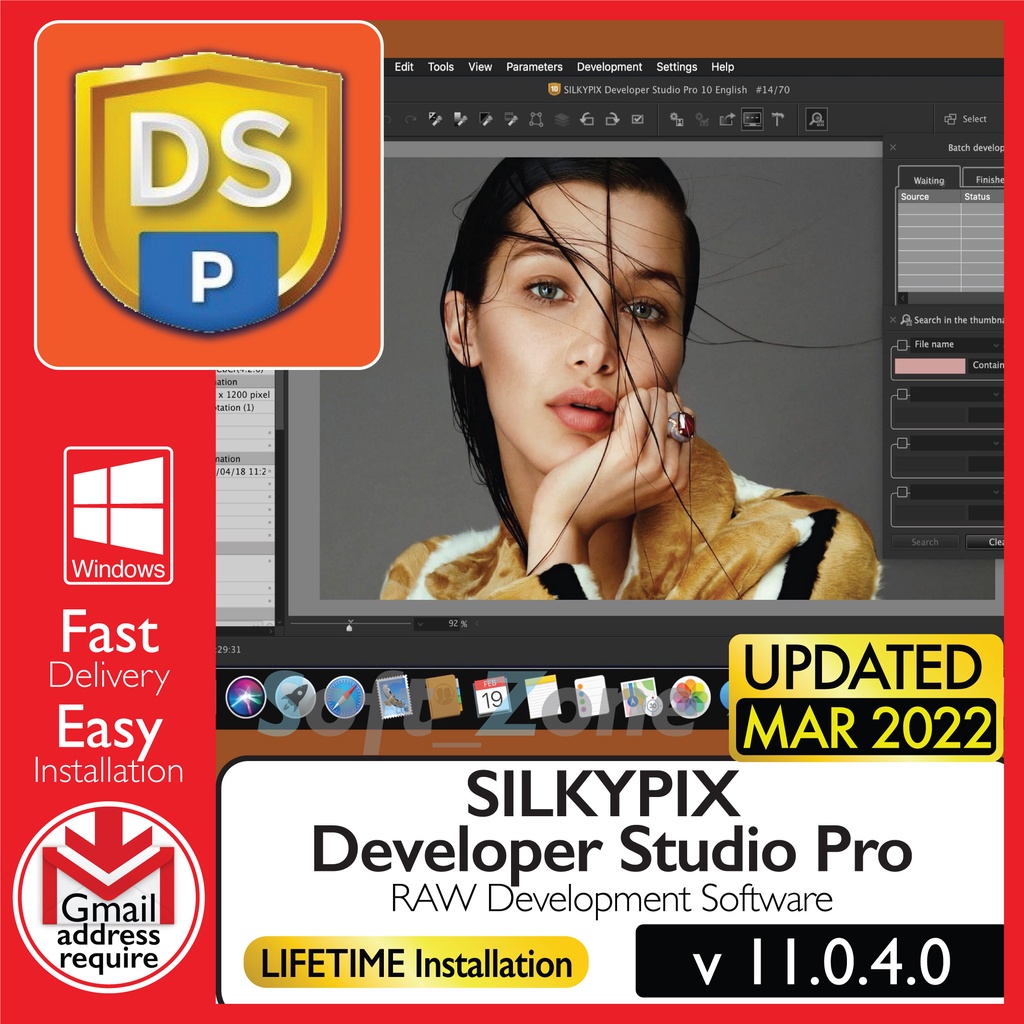 

SILKYPIX Dvlpr Std Pr 11.0.4.0 - RAW Dvlpmnt Sftwr [WINDOWS x64] - Dgtl Dwnld