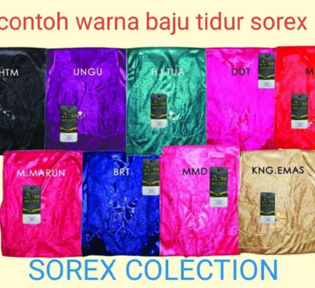 Baju tidur wanita Sorex Exclusive BT 7001