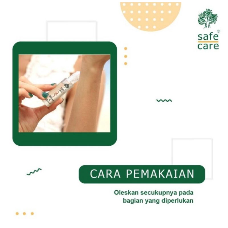 Safe Care Minyak Angin Aromatheraphy Roll On 10 ml
