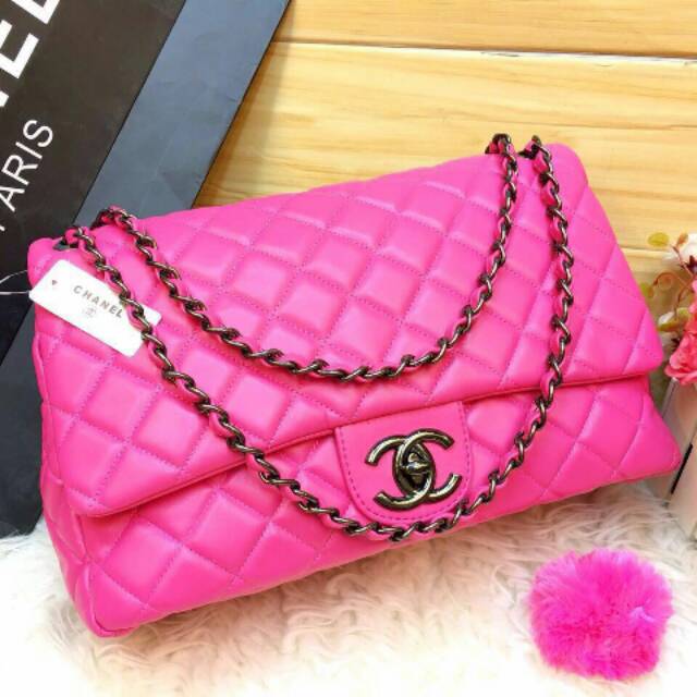 Tas selempang Chanel Maxi wanita