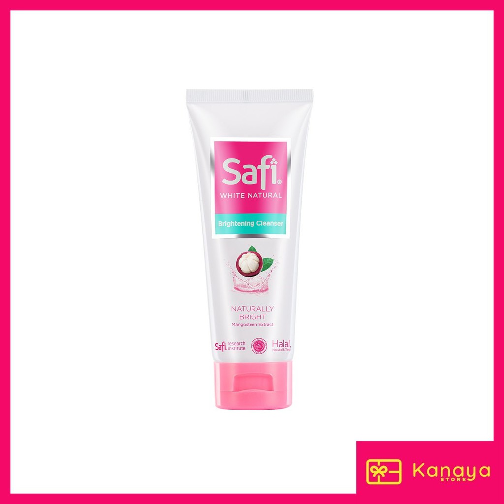 (BISA COD) Safi White Natural Brightening CLEANSER Mangosteen Extract