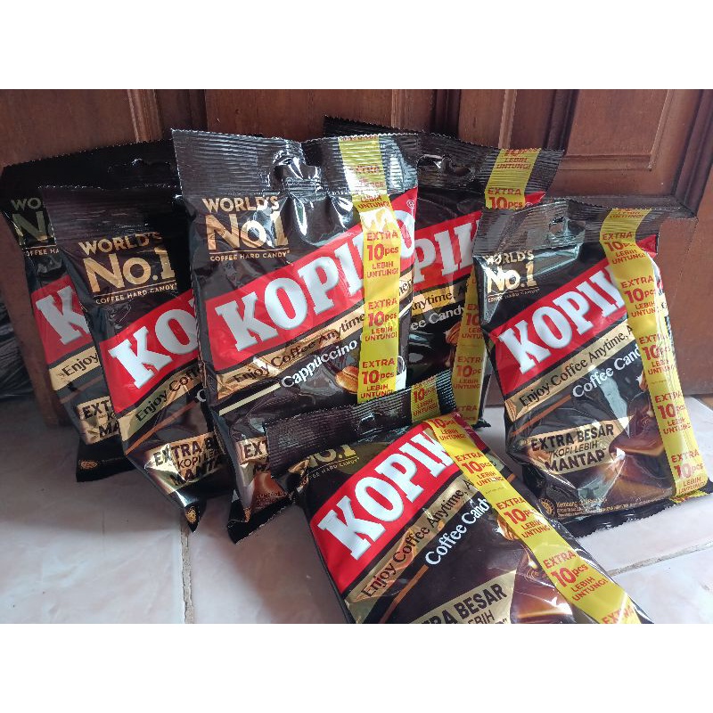 Permen Kopiko Cappuccino Candy isi 60 pcs EXTRA BESAR