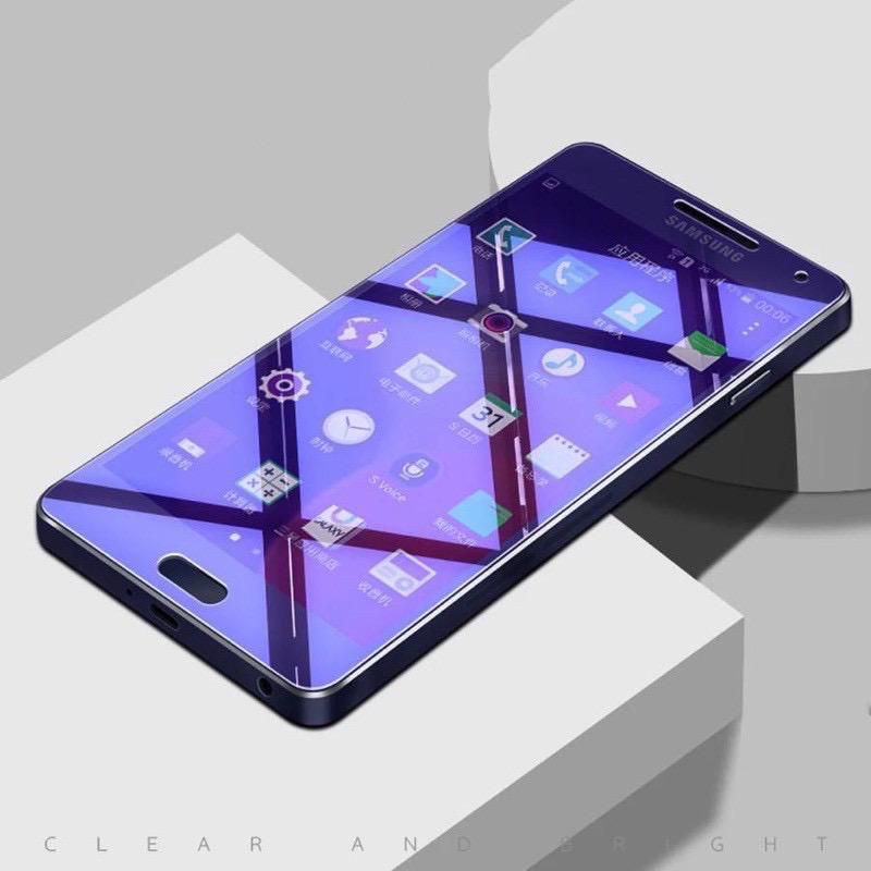 SAMSUNG A12 A13 M12 M02 A5 2017 A6 A6+ A8 A8+ PLUS A8 A9 STAR A9 2018 A520 4G 5G Tempered Glass Anti Blue Light Radiasi Full 10D Full Cover