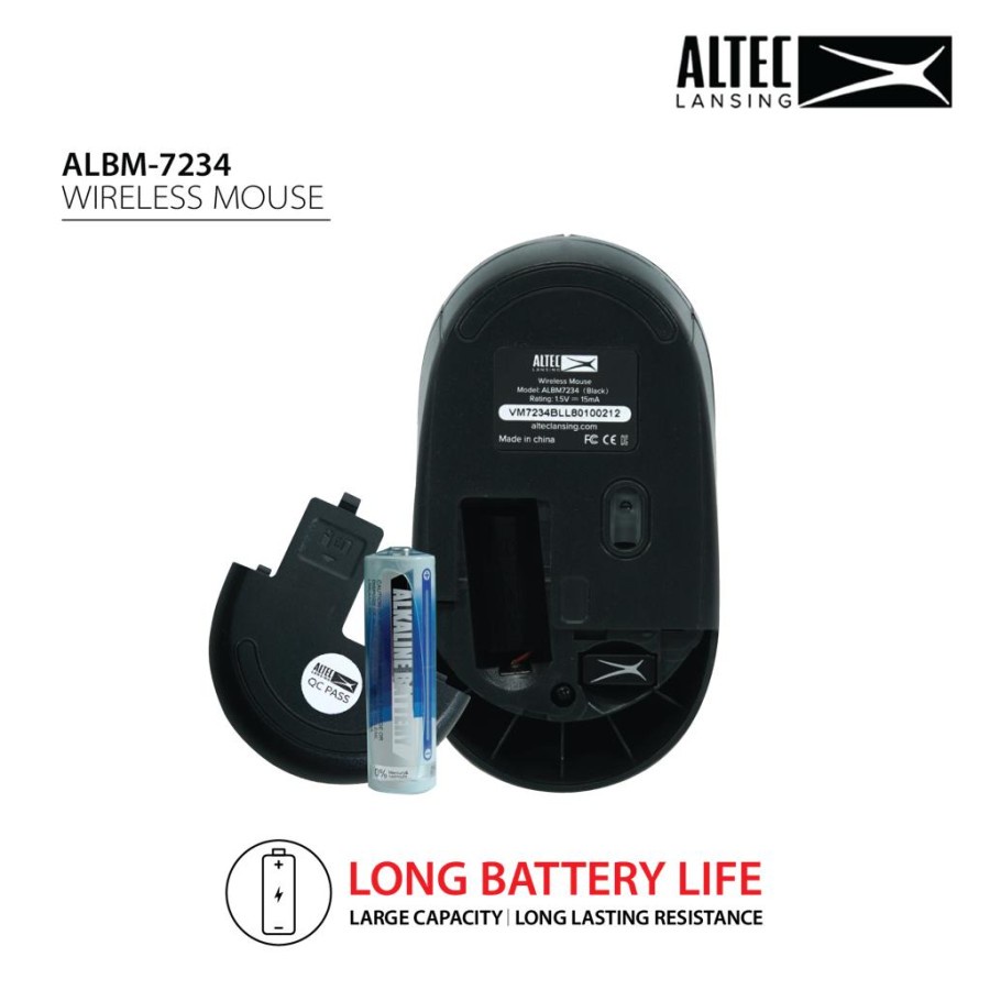 Mouse Wireless Altec Lansing ALBM-7234 | Altec ALBM7234