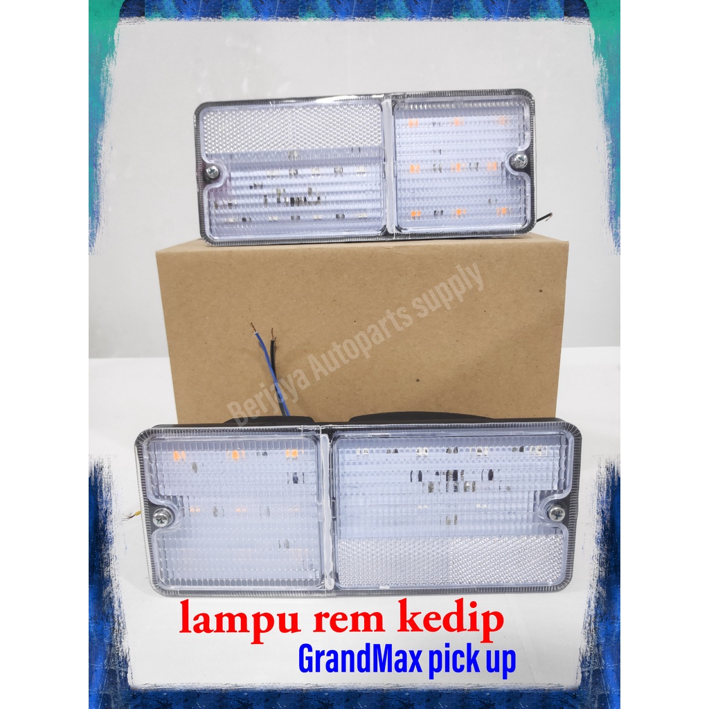 Lampu stop rem LED kedip flash mobil GRAN MAX PICK UP 1SET