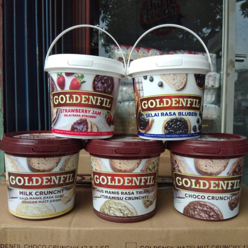 

Selai Goldenfil Choco Crunch