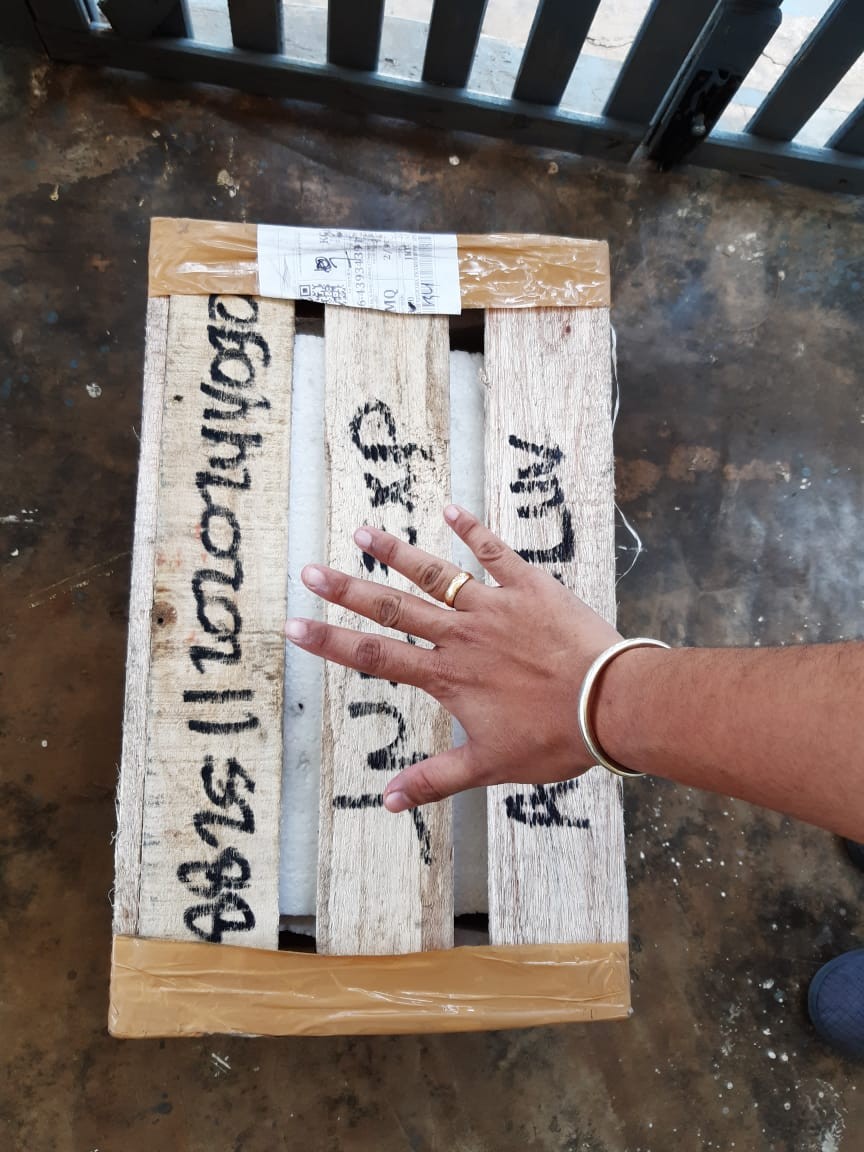 Tempat Makan 970 Ml Glasslock Ring Taper Wadah Makan Lunch Box - Oranye