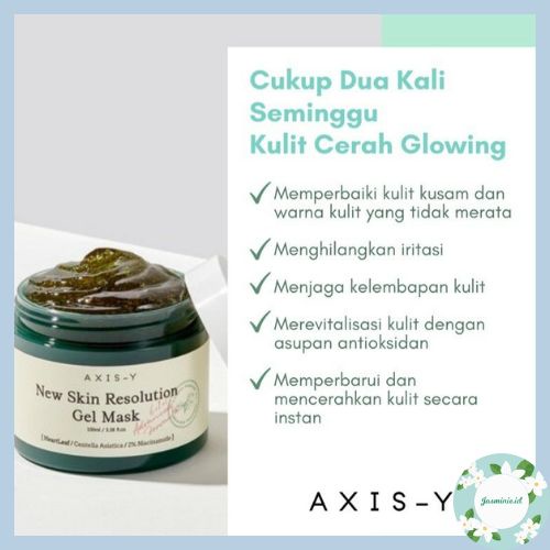 [NEW] Axis Y New Skin Resolution Gel Mask 100ml / Gel Mask