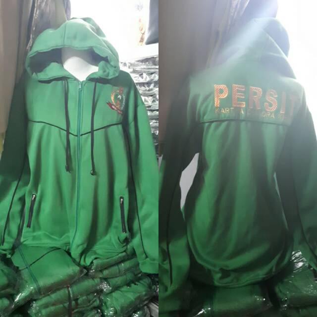 JAKET HIJAU NUSANTARA SLETING