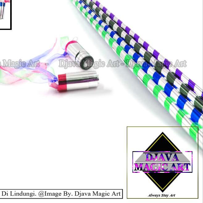 ♫ Tongkat Magic - Appearing Cane Plastik - tongkat sulap - panjang - Alat Sulap ✽