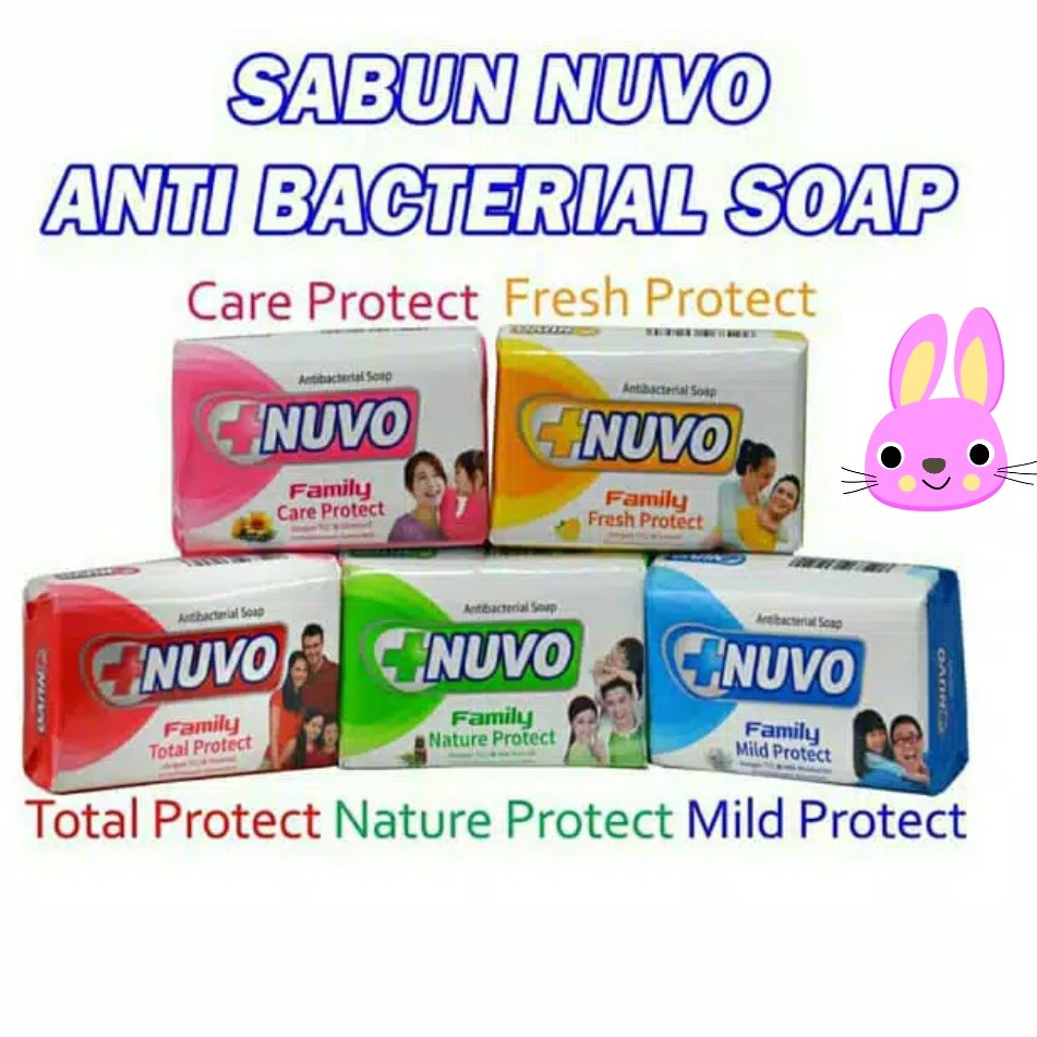 Nuvo FAMILY ( BATANG ) sabun mandi 76gr anti bacterial sabun keluarga (no.189)