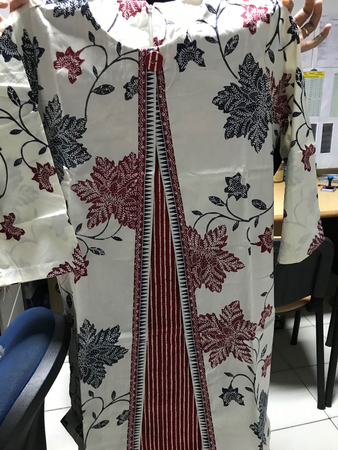 Lufi Dress Standar / Jumbo / Super Jumbo - Dress Batik Wanita Terusan Wanita/ Jony