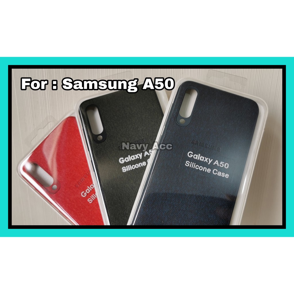 Case Samsung A70 - A50 - A30 - A20 - Silicon Case Motif Jeans