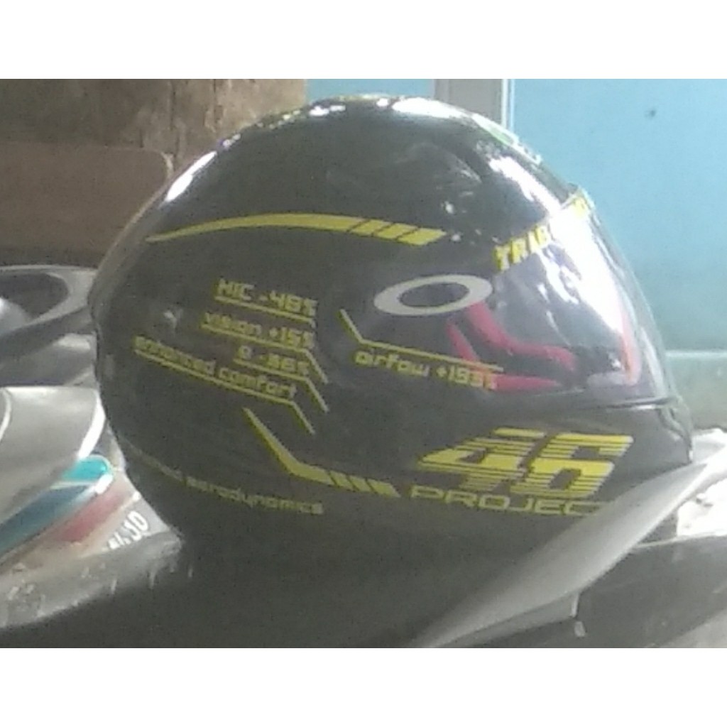 Sticker Helm 46 Project Terlaris