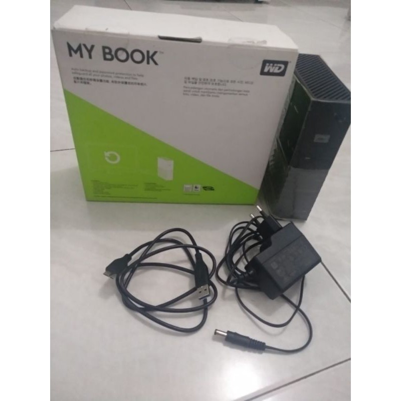 Hardisk Eksternal 4TB WD My Book