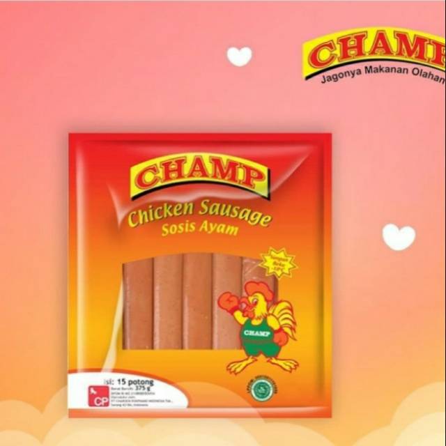 

Champ chicken sausage isi 15 pcs