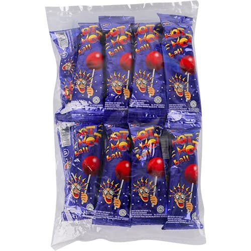 HOT HOT POP PERMEN KAKI 1 DUS ISI 50 PACK HOTHOT MAKANAN RINGAN SNACK PERMEN TERMURAH