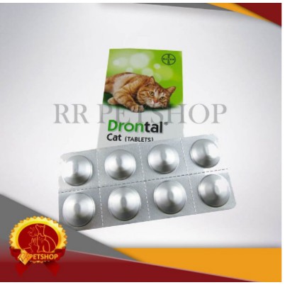 Obat Cacing Kucing - Drontal Cat Pertablet