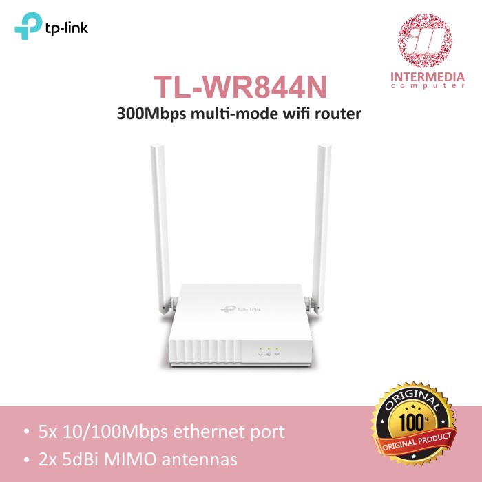 Router TP-Link Tplink TL-WR844N WR844N 300Mbps