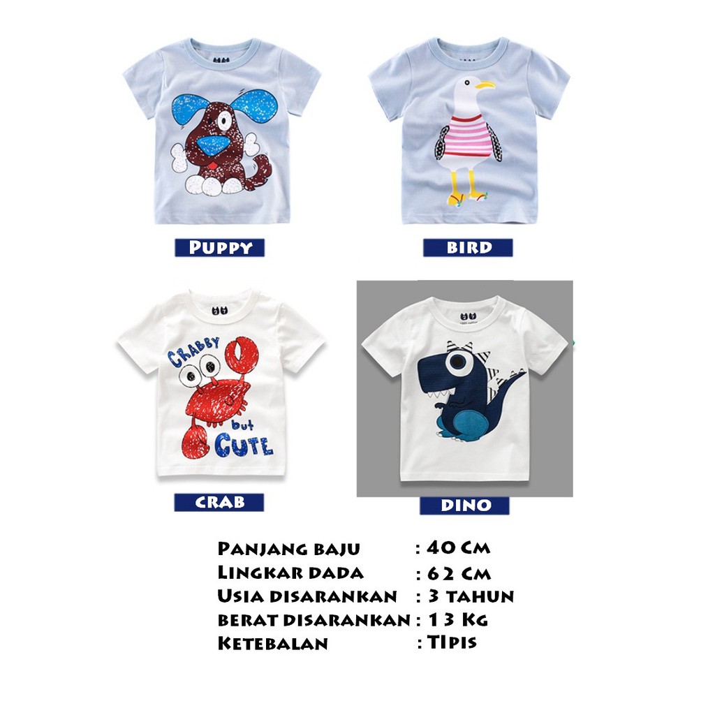 Baju Anak / Baju Motif Anak / Kaos Anak / Baju Bayi Trendy