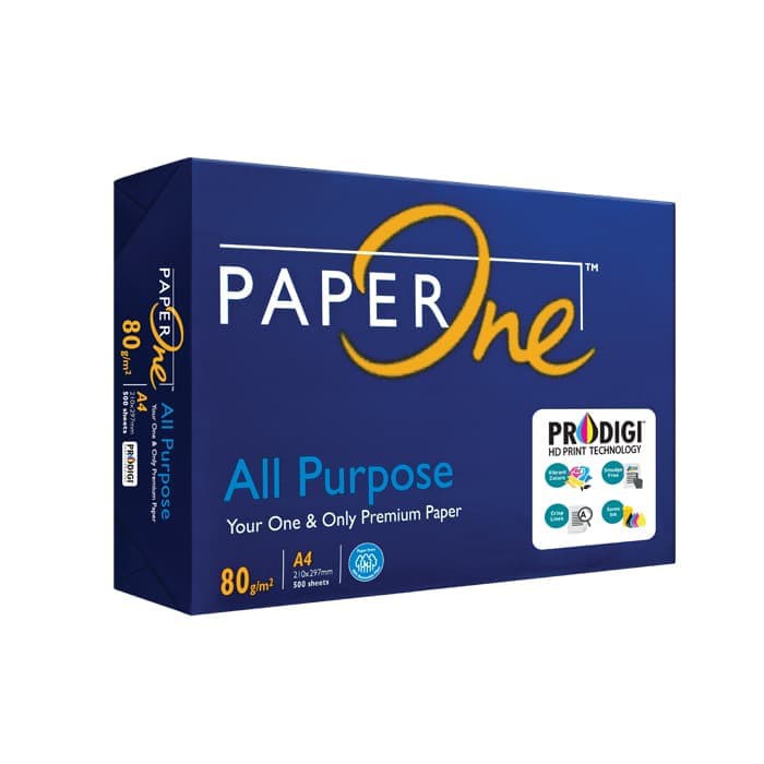 

PaperOne Kertas HVS Fotocopy 80g A4 - Ream